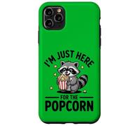 I'm Just Here For The Popcorn Raccoon Trash Panda Case for iPhone 11 Pro Max