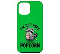 I'm Just Here For The Popcorn Raccoon Trash Panda Case for iPhone 12 Pro Max