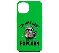 I'm Just Here For The Popcorn Raccoon Trash Panda Case for iPhone 13