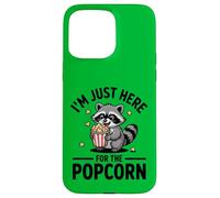 I'm Just Here For The Popcorn Raccoon Trash Panda Case for iPhone 15 Pro Max
