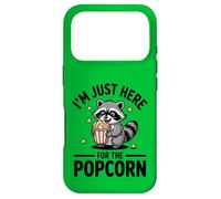 I'm Just Here For The Popcorn Raccoon Trash Panda Case for iPhone 17 Pro
