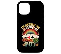 I'M Just Here For The Pot Poker Lover Gambling Gambler Case for iPhone 12/12 Pro