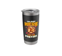 Im Just Here for The Pretzel Stainless Steel Insulated Tumbler