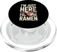 I'm Just Here For The Ramen Noodle Bowl PopSockets PopGrip for MagSafe