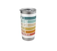 I'm Just Here for The Recess Stainless Steel Insulated Tumbler