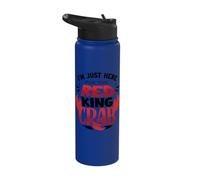 Im Just Here for The Red King Crab Alaska King Crab Stainless Steel Insulated Water Bottle