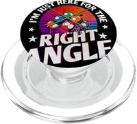 I'm Just Here For The Right Angle, Billiard Pool Player PopSockets PopGrip for MagSafe