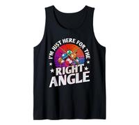 I'm Just Here for The Right Angle, Billiard Pool Player Tank Top