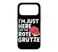 I'm Just Here for the Rote Grütze German Berry Dessert Case for iPhone 17 Pro Max