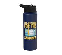 Im Just Here for The Sardines Stainless Steel Insulated Water Bottle