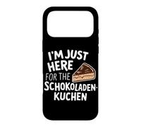 Im Just Here for the Schokoladenkuchen German Chocolate Cake Case for iPhone 17 Pro Max