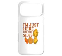 I'm Just Here for the Sides Vegan Vegetarian Thanksgiving Case for iPhone 17 Pro Max