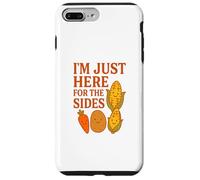 I'm Just Here for the Sides Vegan Vegetarian Thanksgiving Case for iPhone 7 Plus/8 Plus