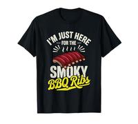 I'm Just Here for The Smoky BBQ Ribs Smoker Grill T-Shirt