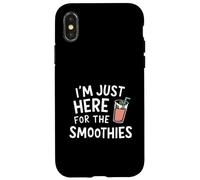I'm Just Here for the Smoothies - Fresh Fruit Blended Juice Case for iPhone X/XS