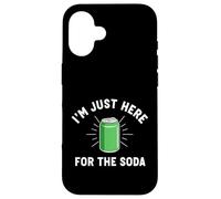 I'm Just Here For The Soda Case for iPhone 16