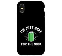 I'm Just Here For The Soda Case for iPhone X/XS