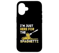 I'm Just Here For The Spaghetti Funny Italian Food Lover Case for iPhone 16