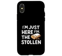 I'm Just Here for the Stollen German Holiday Bread Marzipan Case for iPhone X/XS