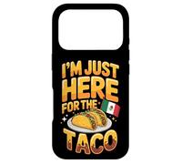 I'm Just Here For The Taco Funny Taco Tuesday Case for iPhone 17 Pro