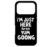 I'm Just Here for the Tom Yum Goong Soup Funny Foodie Case for iPhone 17 Pro