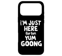 I'm Just Here for the Tom Yum Goong Soup Funny Foodie Case for iPhone 17 Pro Max