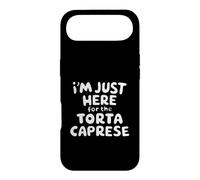 Im Just Here for the Torte Caprese Chocolate Italian Dessert Case for iPhone Air