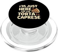 I'm Just Here for the Torte Caprese Italian Bakery Cake PopSockets PopGrip for MagSafe