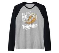 I'm Just Here for The Trilobites Fossil Lover Raglan Baseball Tee