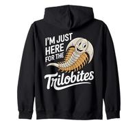 I'm Just Here For The Trilobites Fossil Lover Zip Hoodie