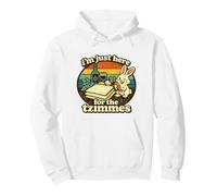 I'M Just Here For The Tzimmes Jewish Food Passover Matzah Pullover Hoodie