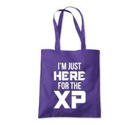 I'm Just Here For The XP Tote Shopping Bag 10 Litres Capacity 42 x 38cm