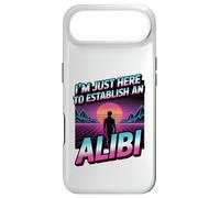I'm Just Here to Establish an Alibi - True Crime Podcast Case for iPhone Air