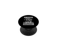 I'M JUST HERE TO PLAY Diamonds Card Game PopSockets Adhesive PopGrip