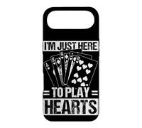I'M JUST HERE TO PLAY Hearts Card Game Case for iPhone Air