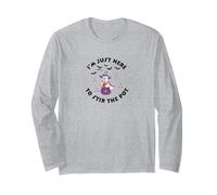 I'm Just Here to Stirring The Pot, Cute Witch, Halloween Long Sleeve T-Shirt