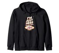 I'm Just Here Until I Win The Lottery Zip Hoodie