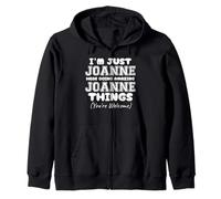 I'm Just Joanne Here Doing Amazing Joanne Things Zip Hoodie