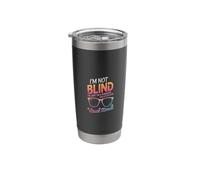 I'm Just On A Permanent Vacation from Visual Stimuli Stainless Steel Insulated Tumbler
