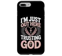 I'm Just Out Here Trusting God Christian Faith Case for iPhone 7 Plus/8 Plus