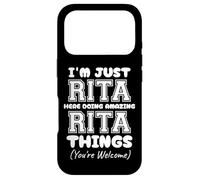 I'm Just Rita Here Doing Awesome Rita Things Case for iPhone 17 Pro