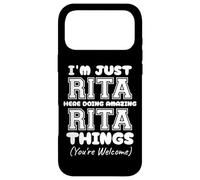 I'm Just Rita Here Doing Awesome Rita Things Case for iPhone 17 Pro Max