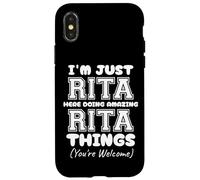 I'm Just Rita Here Doing Awesome Rita Things Case for iPhone X/XS