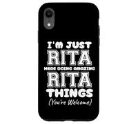 I'm Just Rita Here Doing Awesome Rita Things Case for iPhone XR