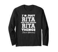 I'm Just Rita Here Doing Awesome Rita Things Long Sleeve T-Shirt