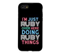 I'm Just Ruby Over Here Doing Ruby Things Name Case for iPhone SE (2020) / 7/8