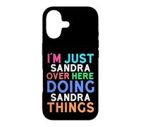 I'm Just Sandra Over Here Doing Sandra Things Sandra Case for iPhone 17