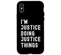 I'm Justice Doing Justice Things Case for iPhone X/XS
