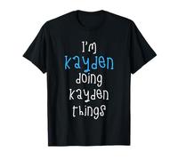 I'm Kayden Doing Kayden Things. Funny Saying for Boys Kids T-Shirt