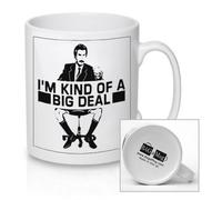 I'm Kind of A Big Deal Anchorman Man Inspired Black and White - Ceramic Mug New Unique Easy Gift for All Occasions